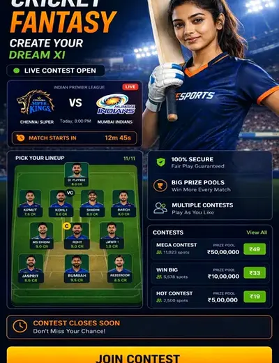 Matka777 (matka result) fantasy cricket & matchday visual 3